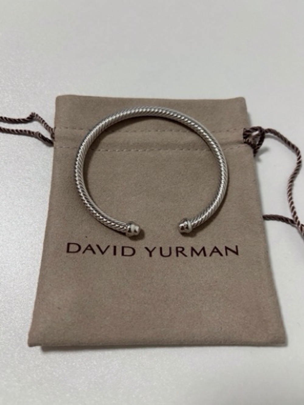 🌷David Yurman 🌷4mm round Head bracelet - Picture 1 of 6